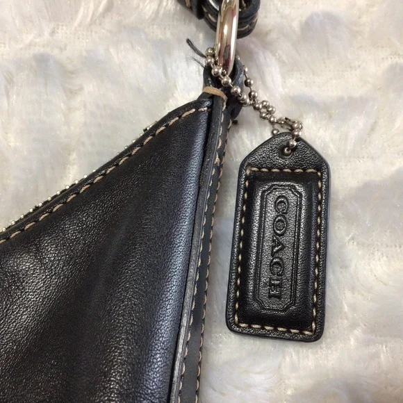 Coach Black Shoulder Bag - Picture 4 of 11